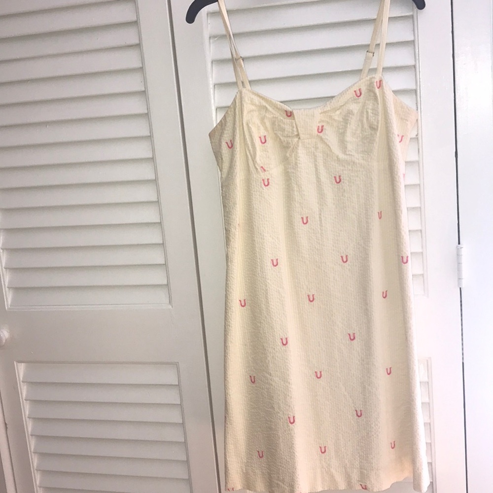 Seersucker Lilly Pulitzer dress